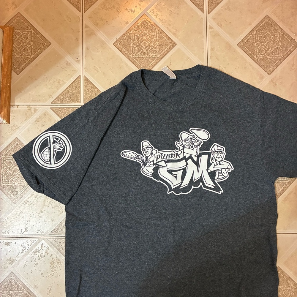 Vintage pizza pineapple graphic T-Shirt